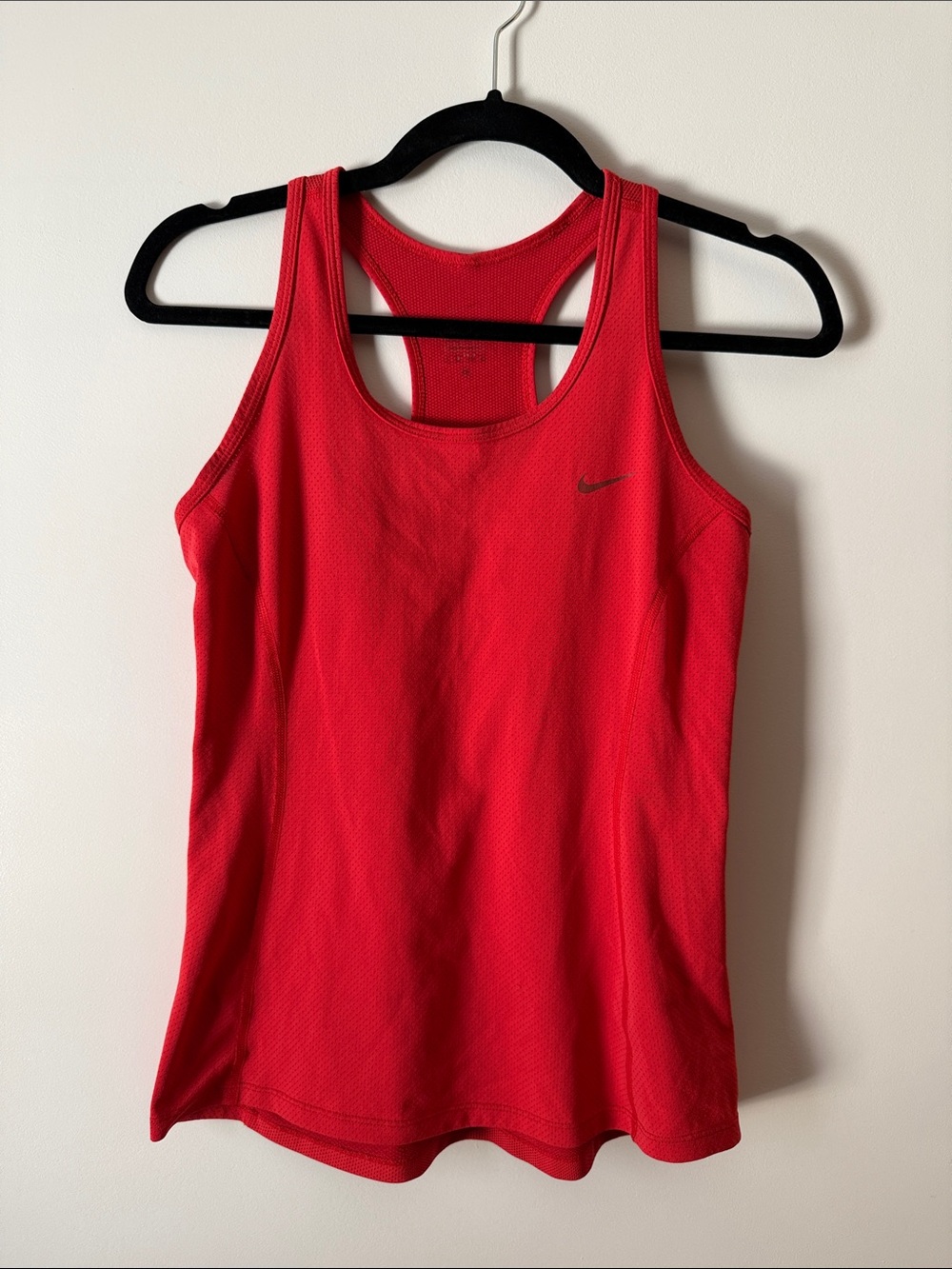 Nike Red Racerback Athletic Tank Top
